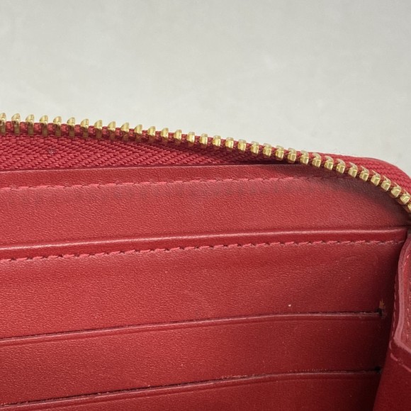LOUIS VUITTON Red Wallet - Picture 8 of 12